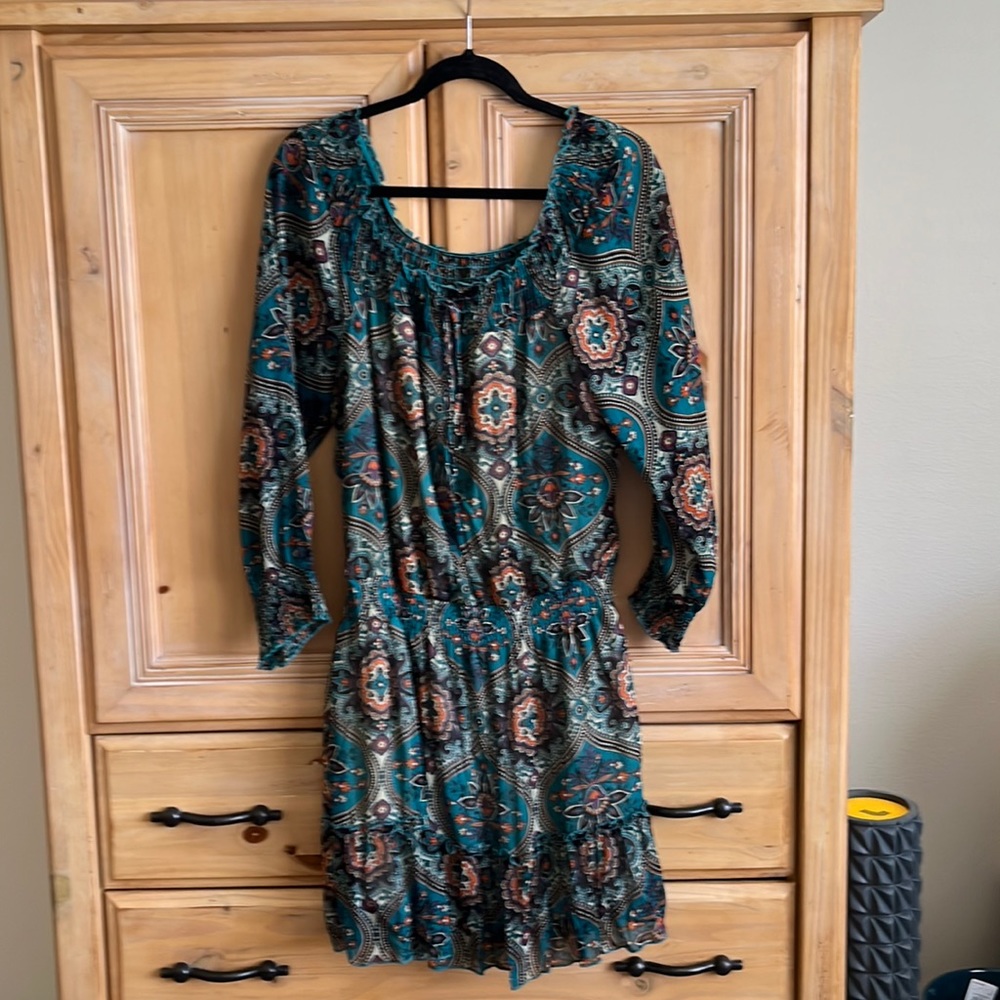 BoHo mini dress